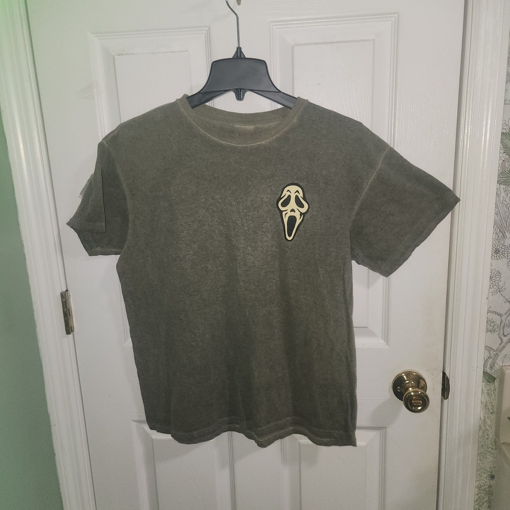 Ghost Face Size Large Mens Tshirt